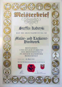 Meisterbrief